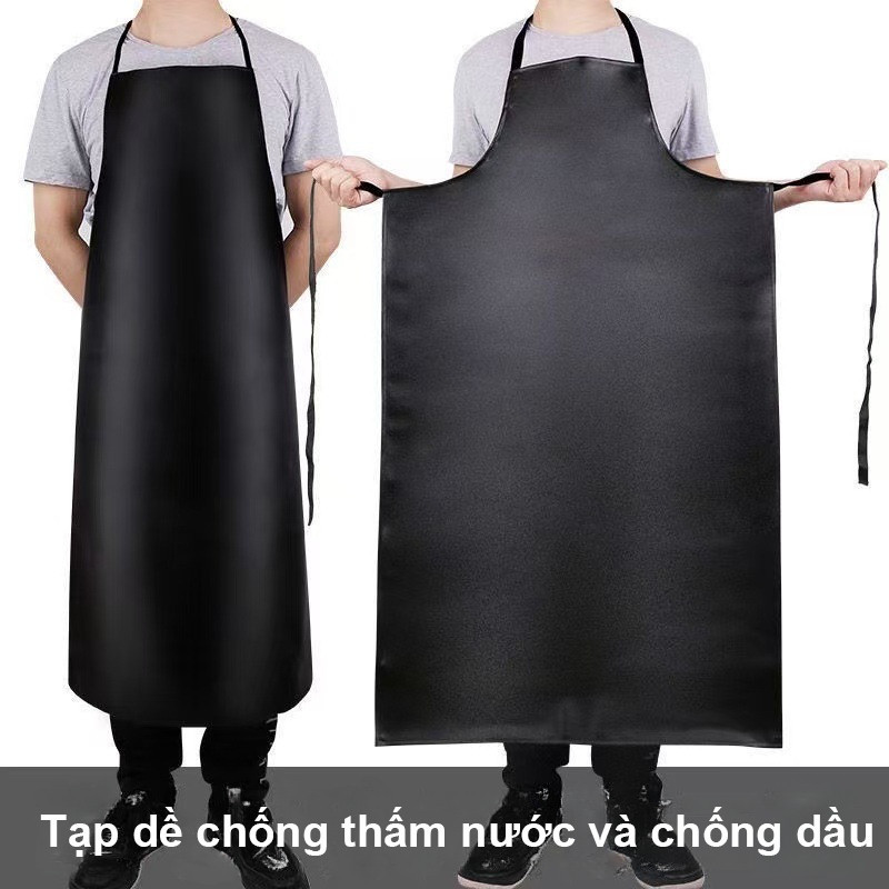 Tạp dề chống thấm nước và chống dầu dành cho nam và nữ Nhà Bếp Lò Sát Sinh Thị Trường Rửa Xe Nhà Máy Tạp Dề Làm Việc