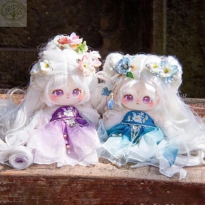 Búp Bê Cotton AMBU 20cm, Trang Phục Quần Áo Cho Bé Có Thể Thay Quần Áo Búp Bê Vải, Đôi Mắt Lớn Kawaii Với Bộ Sưu Tập Búp Bê Hình Bộ Sưu Tập Quà Tặng