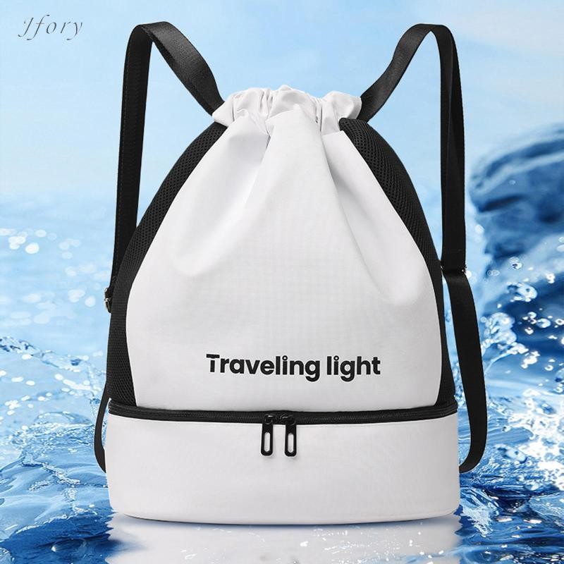 Jfory Túi Bơi Jfory Daypack Dành Cho Nữ Chống Thấm Nước Khô Ướt Tách Túi Thể Thao Di Động Tập Gym Ba Lô Ba Lô Ba Lô Để Đi Bộ Đường Dài Ngoài Trời