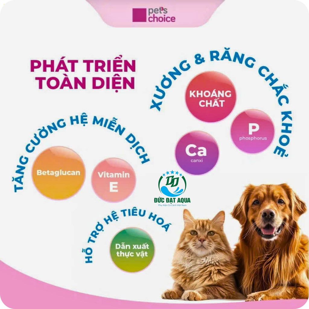 hạt cho Chó con CUNIO 1.3kg combo 1 túi và 2 túi hương vị thịt bò hỗ trợ hệ tiêu hóa 5