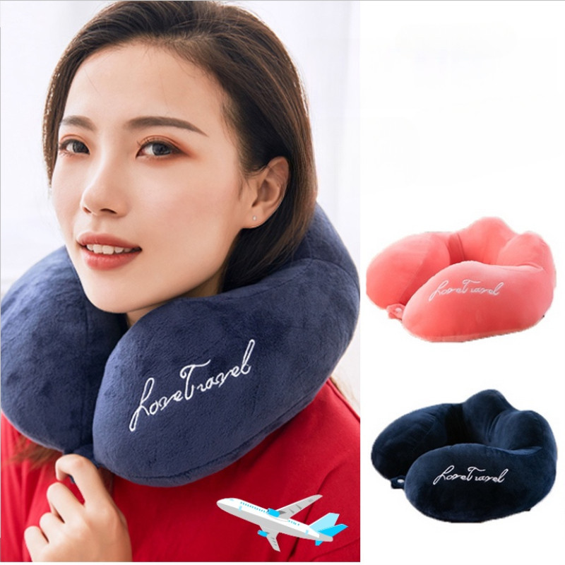 Gối chữ U kê cổ cao cấp, chống mỏi cổ, Thiết Kế Thoáng Mát, Phù Hợp Văn Phòng, Du Lịch