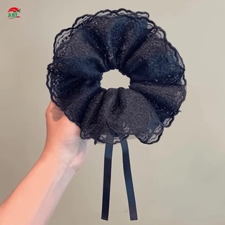 Scrunchie ren không hư tổn cho nữ và bé gái, phù hợp tiệc và hàng ngày