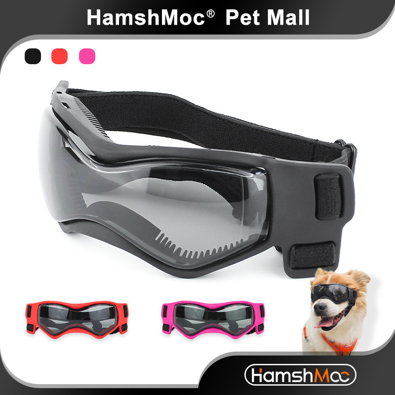 HamshMoc Adventure Kính râm thú cưng Chống chói Linh hoạt Phù hợp với Thiết kế thoáng khí Vui vẻ Chơi ngoài trời cho thú cưng