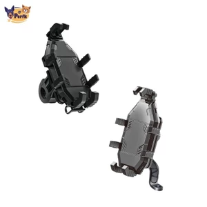 Giá đỡ điện thoại xe máy Giá đỡ điện thoại có thể điều chỉnh Lắp đặt tiện lợi Chống rung cho xe tay ga ATV 4.7 ''-6.8' '' Điện thoại