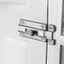 Chốt khóa cửa trượt K09 - Then Cửa Bằng INOX, full ốc vít