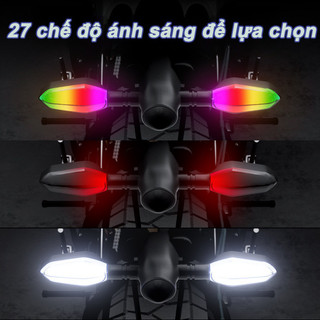 Đèn Xi Nhan Mũi Tên - Chiếu Nước + Báo Rẽ, Độ Nét CAO, Ánh Sáng Mạnh, Chống Nước, Dễ Dàng Lắp Đặt