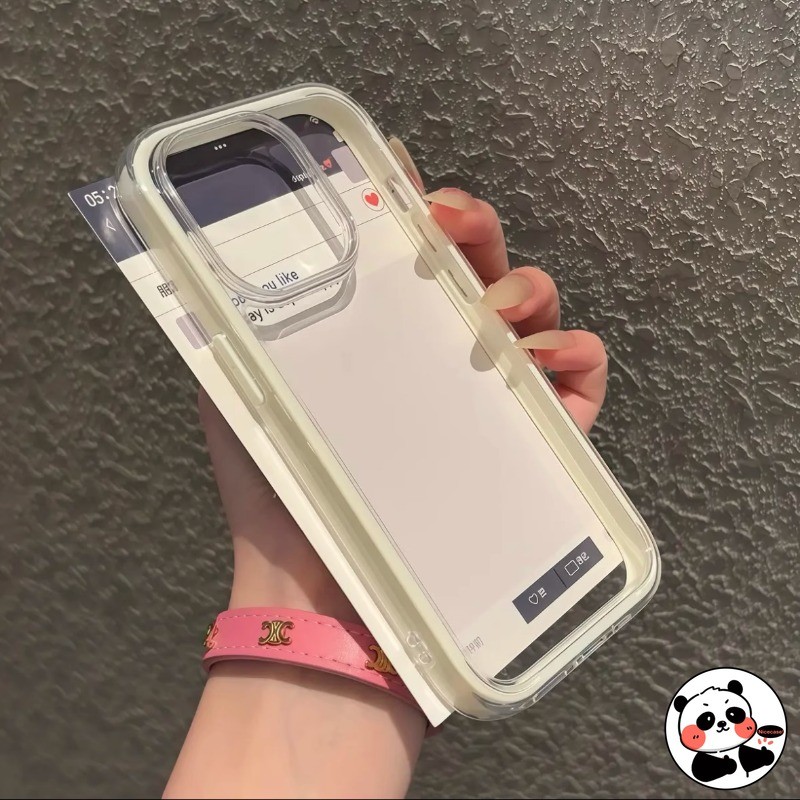 Ốp Điện Thoại Viền Màu 2 Trong 1 Cho OnePlus 13 13T 12 11R 10T 10R ACE 5 Ultra 3 2 Pro 2V N300 N200 N20 5G 4G Vỏ Sang Trọng Dễ Thương Đơn Giản Trong Suốt Chống Rơi Vỏ Mềm