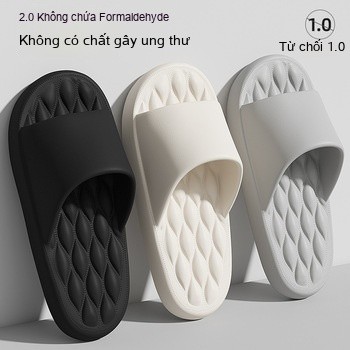 Dép tắm chống trượt unisex mùa hè size lớn êm chân cho gia đình
