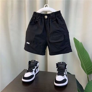 Quần Short Bé Trai Thể Thao Quần Crop Mỏng Trẻ Em Quần Cotton Rời Cho Bé