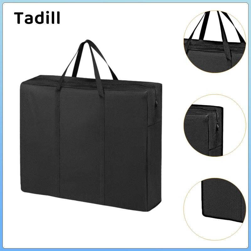 Bàn bóng bàn gấp gọn kèm túi bảo quản chống thấm nước, kích thước 37"D x 5"W x 37"H, dễ dàng di chuyển