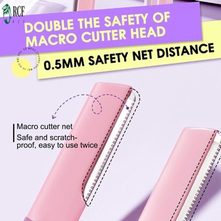 Tông đơ lông mày hai đầu Sharpe Blade Tông đơ lông mày dành cho nữ Dụng cụ trang điểm làm đẹp mỹ phẩm