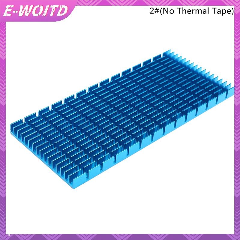 E-woitd 1Pc 150 * 65 * 8MM Bảng Tản Nhiệt Nhôm Tản Nhiệt CPU Bộ Khuếch Đại Công Suất Tản Nhiệt HNVN
