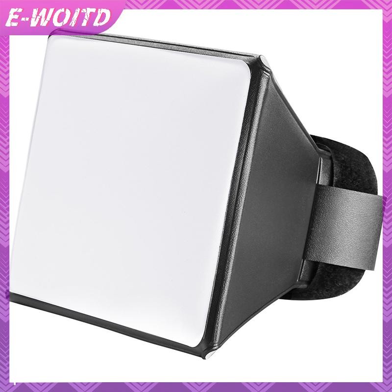E-WOITD Máy khuếch tán Flash có thể gập lại đa năng Hộp mềm khuếch tán ảnh Hộp đèn mềm cho máy ảnh HNVN
