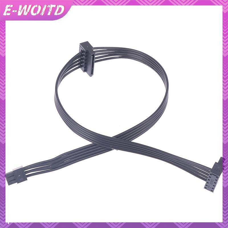 E-woitd Mini 6 Pin Đến 2 Cáp Ổ Cứng SATA Cáp Cấp Nguồn SSD Ổ Đĩa Quang Dây Nguồn Cho Giao Diện Bo Mạch Chủ Dell HNVN