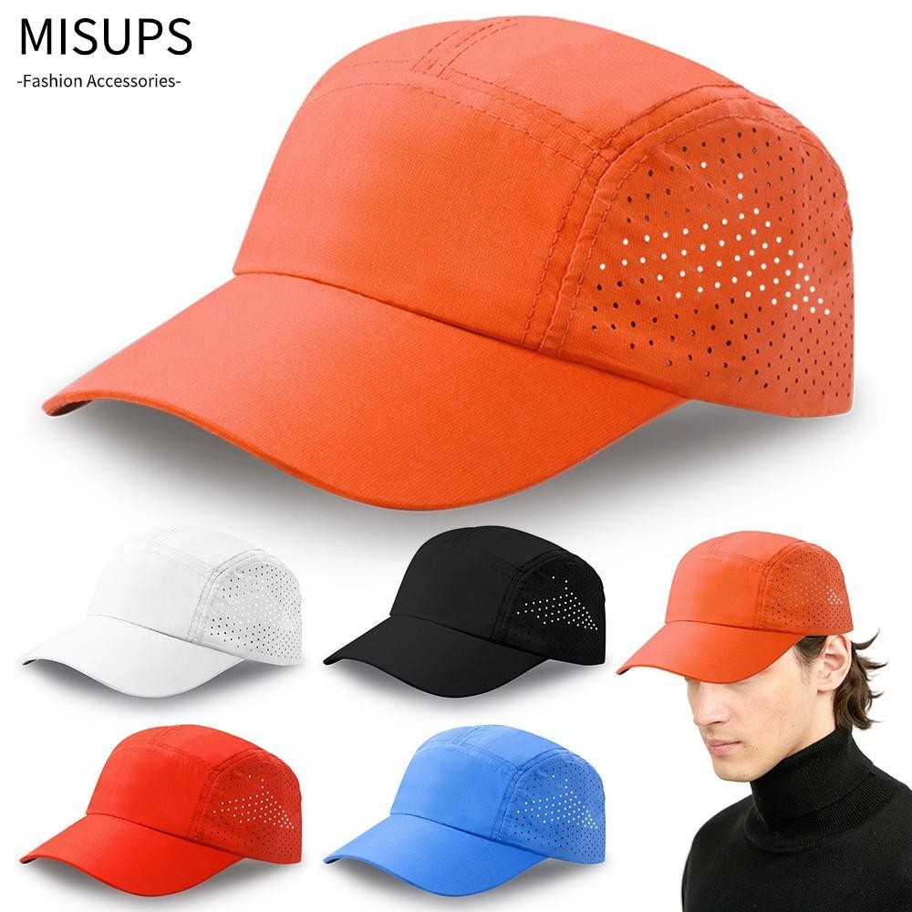 Mũ Misups Siêu Nhẹ Cho Xe Đạp và Chạy Bộ, Thoáng Khí, Màu Trơn Phù Hợp Unisex
