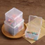 LAKAM 1 Cái Hộp Bảo Quản, Nhựa Có Nắp Bảo Quản, Nhỏ Đa Năng Hình Chữ Nhật Nhỏ Hộp Đựng Đồ Trang Sức Băng Đô