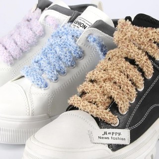Lông Tơ Rộng 1.2cm Dây Giày Phẳng Cho Sneaker 100/120/140/160CM Phụ Kiện