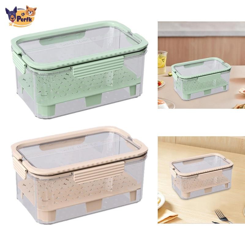Hộp đựng thực phẩm cắm trại lạnh bằng đá Hộp đựng đồ ăn nhẹ Khay phục vụ trái cây đa năng cho tủ lạnh Dã ngoại ngoài trời