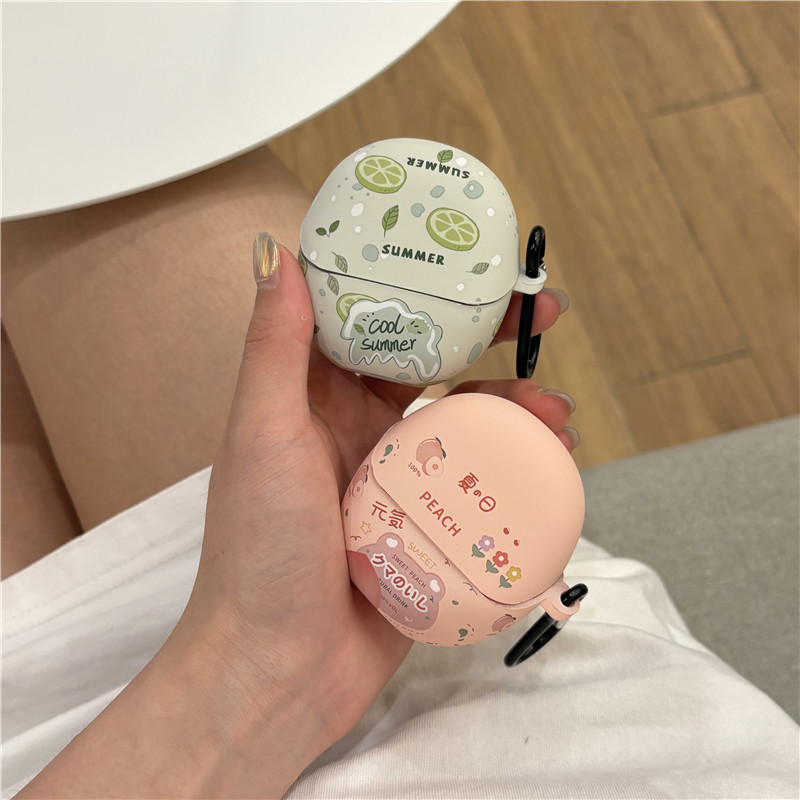 Cho UGREEN HiTune S5 Vỏ Silicon Bảo Vệ Tai Nghe Vỏ Mềm Dễ Thương Chống Sốc Mềm Bảo Vệ Tai Nghe Có Thể Giặt Tai Nghe Da