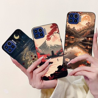Dành Cho Motorola One 5G 2020 Vỏ Rồng Mát Trái Tim Tình Yêu Hoạt Hình Silicon Mềm TPU Màu Đen Cho Moto One 5G Vỏ Điện Thoại