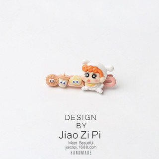 Bộ Kẹp Tóc Hình Shinchan Dễ Thương Cho Bé Gái Học Sinh