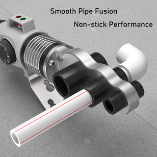 Máy hàn nhiệt ống PPR/PB/PE 1000W, phù hợp với đường kính ống 20-63mm, hiệu quả và tiện lợi, làm nóng nhanh chóng