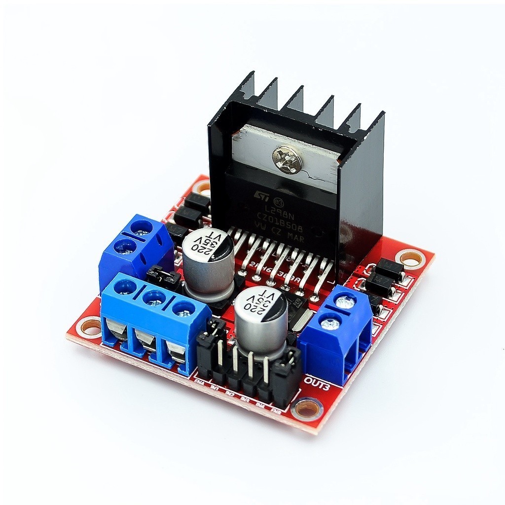 050 Module L298 L298N Điều Khiển Động Cơ DC Mạch Cầu H | Shopee Việt Nam
