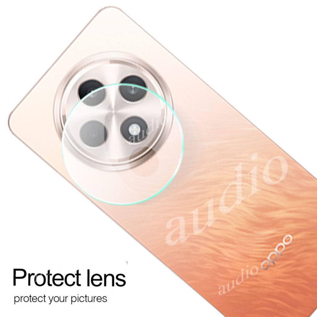 3d Trong Suốt Camera Bảo Vệ Kính Dành Cho Oppo Reno 12F 12Pro 12 F Pro 5G 4G 2024 Ốp điện thoại Bảo Vệ Ống Kính Cho Oppo Reno12 Reno12F Reno12Pro 5G 4G Ống Kính Bỏ Túi Phim Kính Mỏng