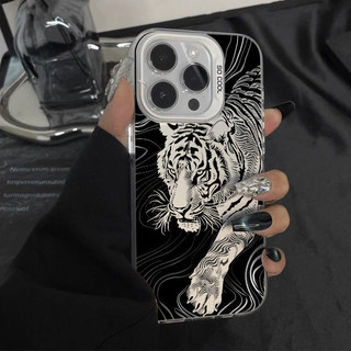 Ốp bảo vệ Apple Niche Art Fierce Thích hợp cho iPhone 15 13 Pro Max 11promax 12 14 Pro Max Vỏ silicon XS Max 8 Plus XR 11 Pro 12 14 Plus Chống sốc BLL chống bụi