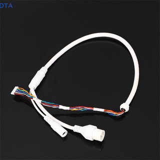 Cáp DTA Ethernet Lan PoE RJ45 Cáp mạng 10 chân 10 cho Camera Ip Hikvision PO