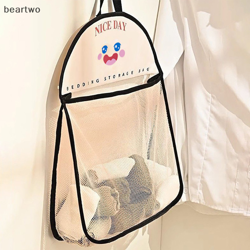 < Beartwo > Túi đựng lưới dung tích lớn Túi đựng rau củ có thể tái sử dụng Túi đựng lưới Túi đựng đồ nhà bếp Tất lưới đẹp