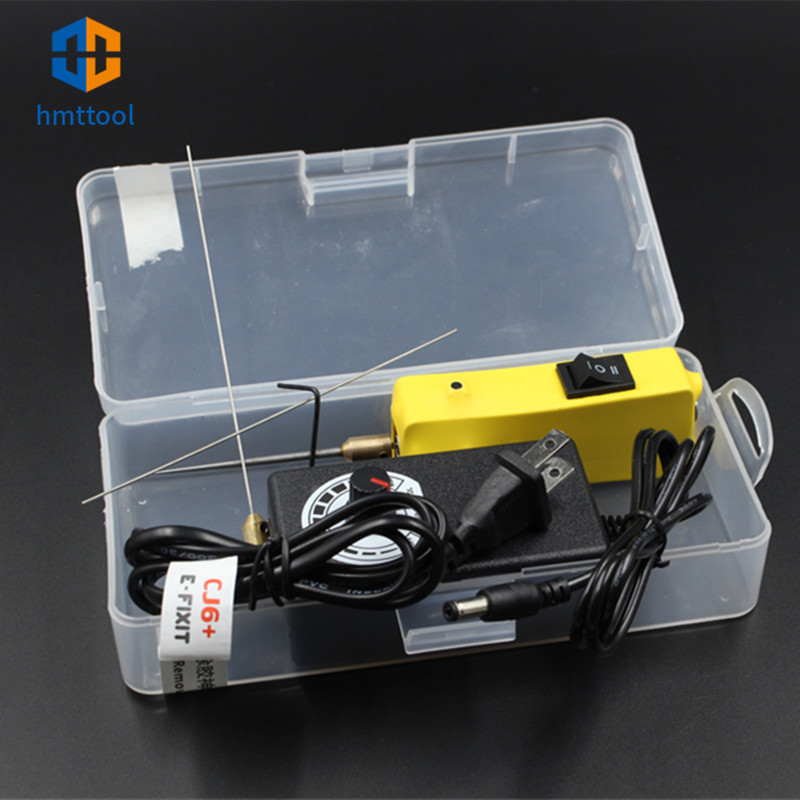 100-240V CJ6 + Máy làm sạch keo nóng Công cụ tẩy keo OCA cho điện thoại di động Sửa chữa màn hình LCD với động cơ điện phích cắm US