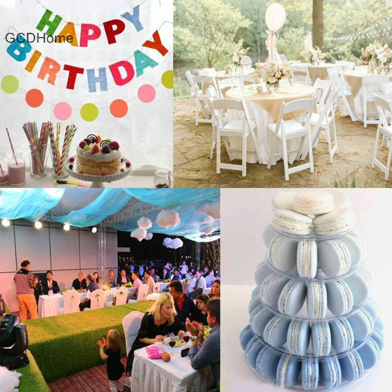 Gcdhome 6 / 10 Tầng Hiển Thị Đứng Cupcake Tháp Giá Đứng Bánh Nướng Dụng Cụ HOT