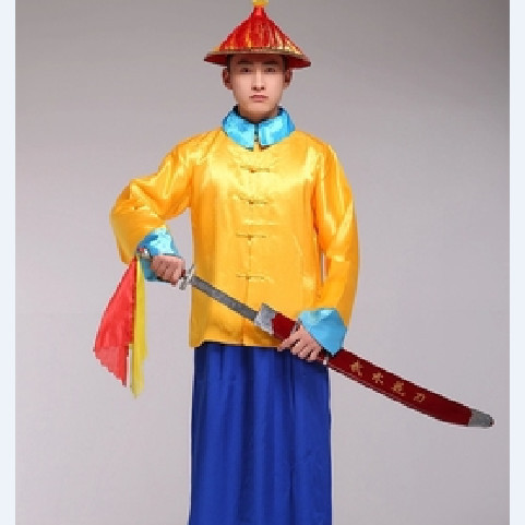 Triều Thanh Cổ Người Lính Đồng Phục Nhà Thanh Người Lính Nhỏ Bảo Vệ Nhân Vật Dũng Cảm Quân Sự