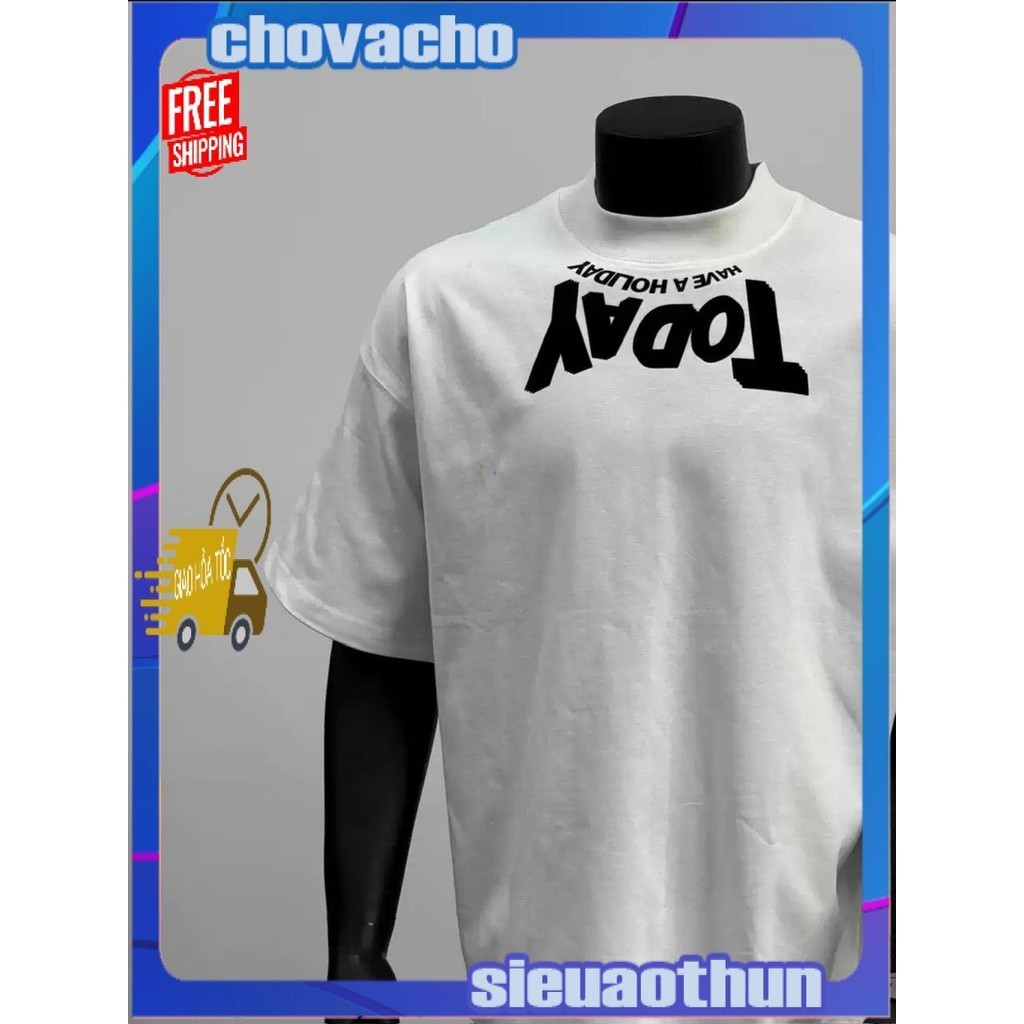 Áo thun Stee Cổ tròn TODAY Localbrand ICVCVNI Unisex