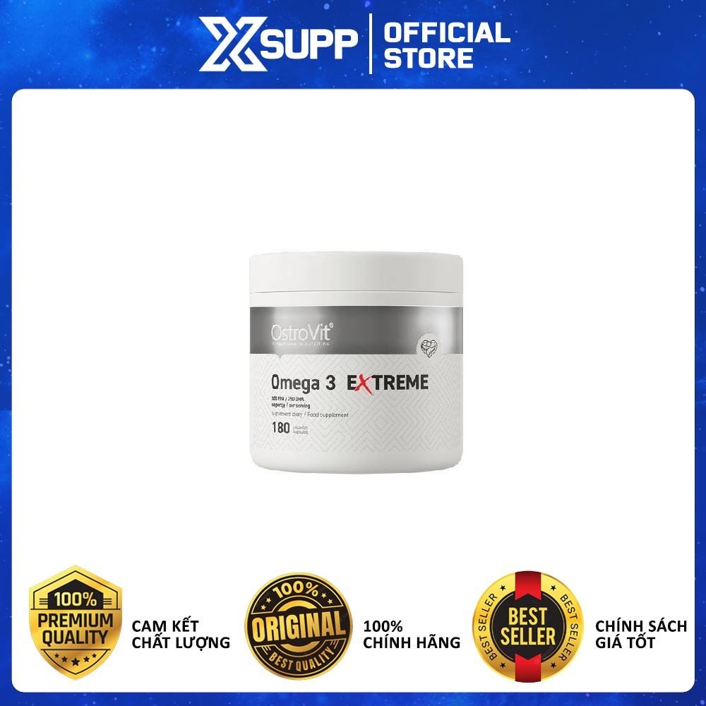 Ostrovit Omega3 Extreme Dầu Cá Fish Oil, Dầu Cá Hàm Lượng Cao