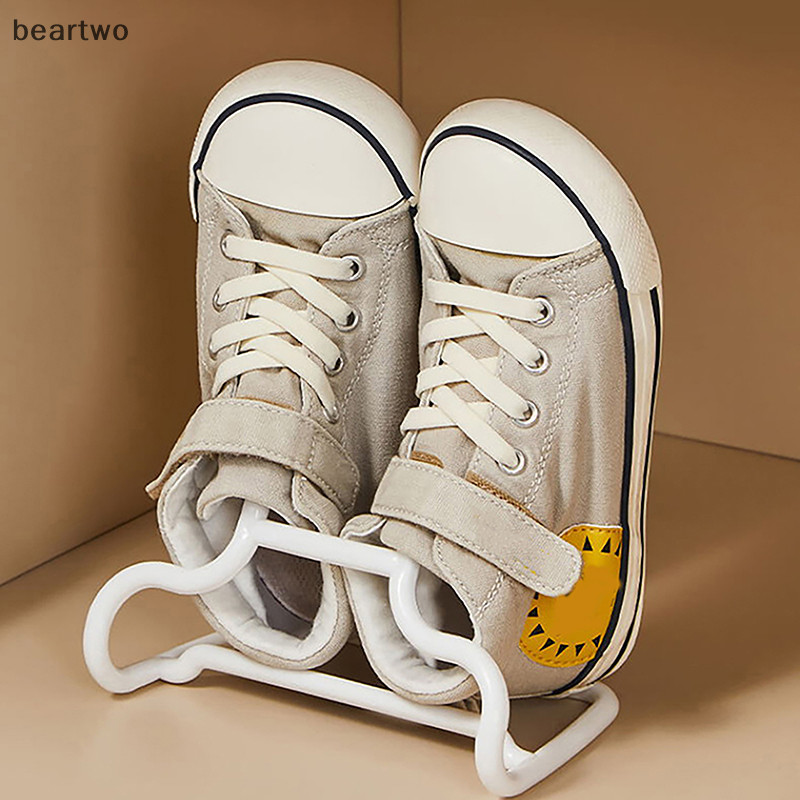 < Beartwo > 2 Cái / bộ Giá Để Giày Đa Năng Sáng Tạo Giá Đựng Giày Trẻ Em Giá Phơi Giày Kệ Tiết Kiệm Không Gian Sắp Xếp Đẹp