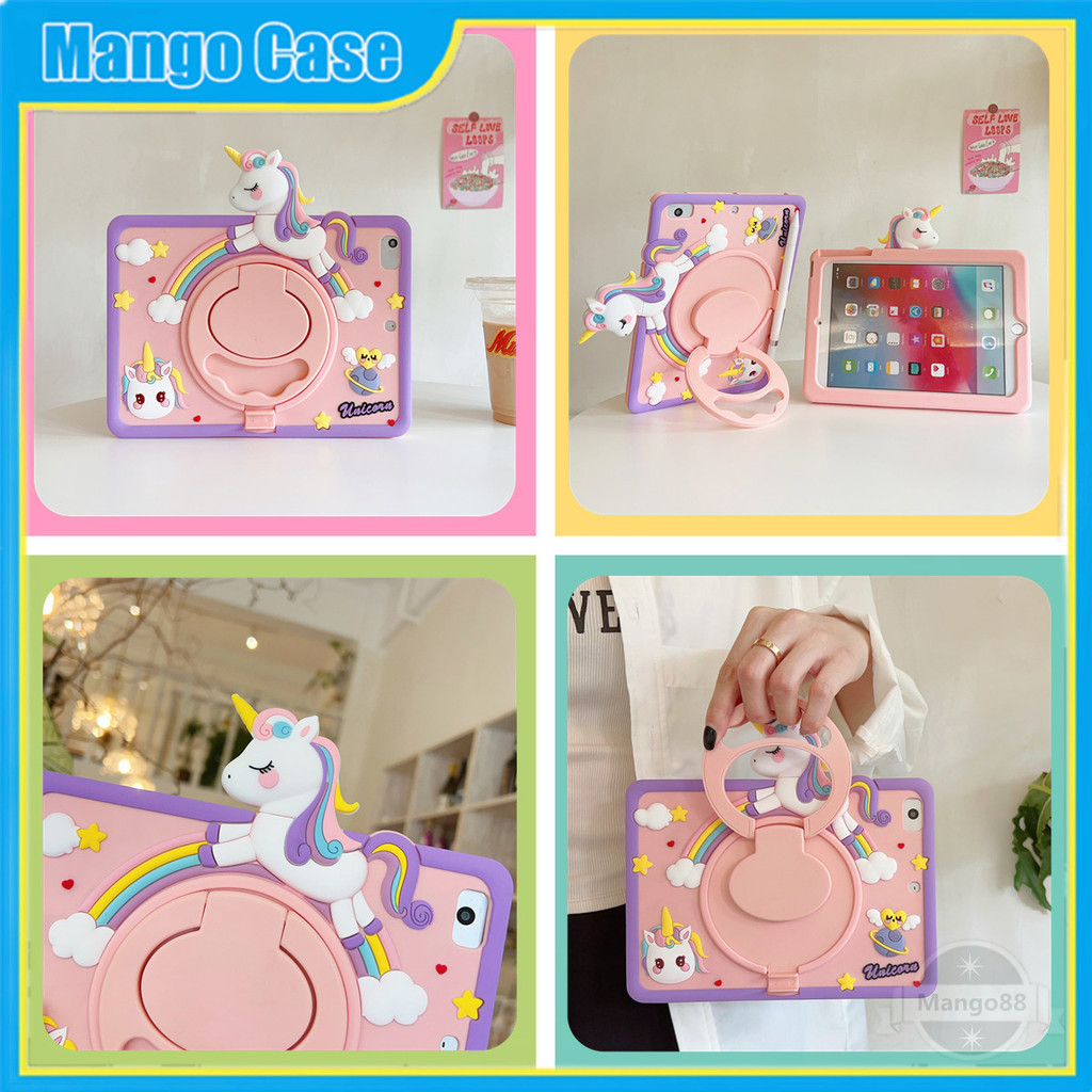 Ốp Lưng Cho Samsung Tab A7 Lite T225 Tab A 8.0 T295 A8 10.5 X205 A9 8.7inch X110 A9 + A9 Plus 11 X215 S6 Lite P613 A7 T505 Dây Đeo Máy Tính Bảng Bao An Toàn Trẻ Em Học Tập Văn Phòng Vỏ Dễ Thương