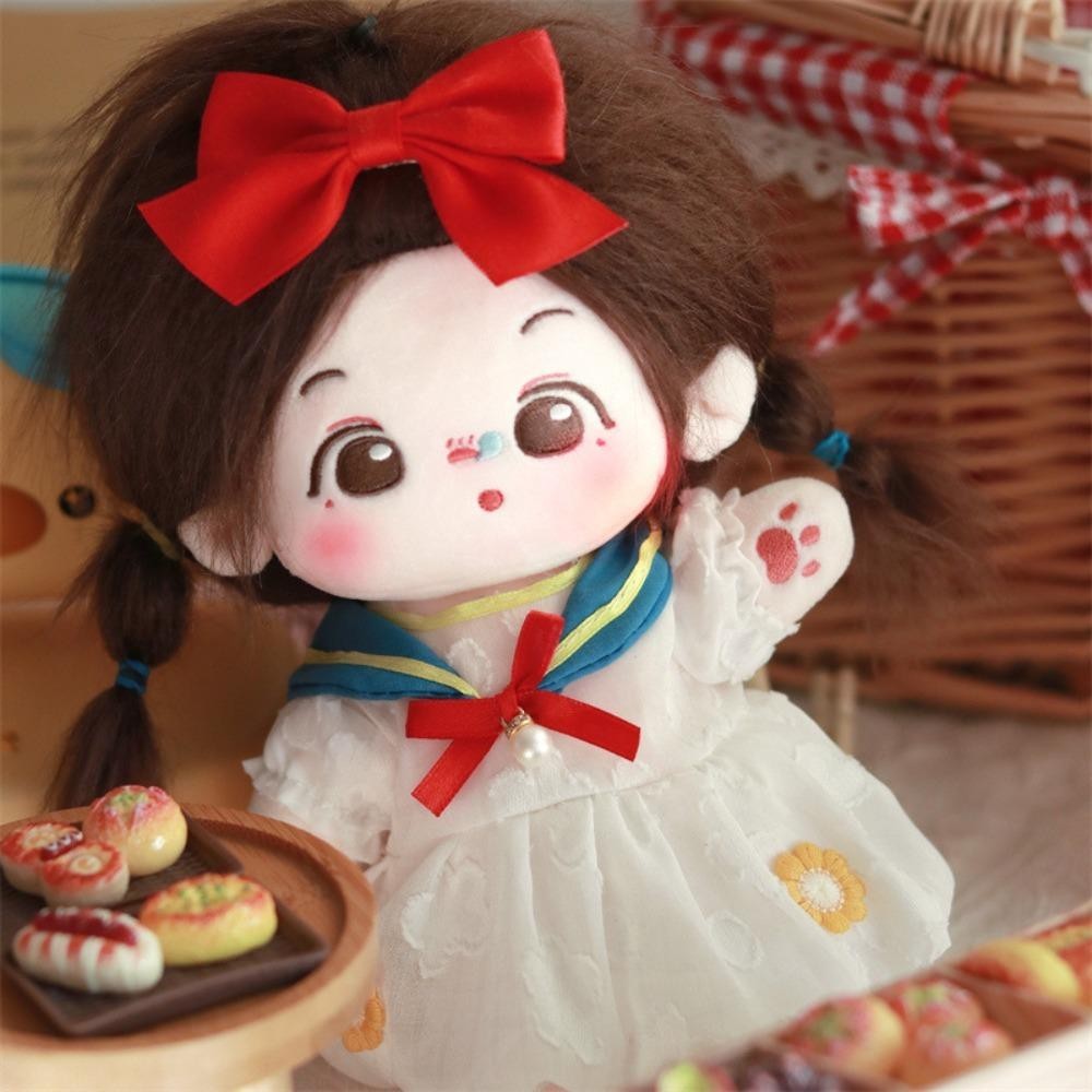 Bộ quần áo búp bê FLAZEA, Váy búp bê Cotton 20cm, Phụ kiện búp bê BJD dễ thương Quà tặng Quần áo búp bê Đồ chơi sang trọng