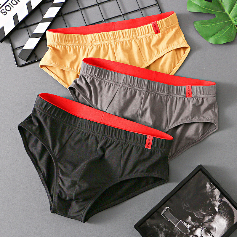 Ảnh Ecmln Cotton Nam Boxer Quần Đùi Plus Kích Thước Quần Lót Mềm Mại Chất Lượng Cao Thoáng Khí Quần Lót 2