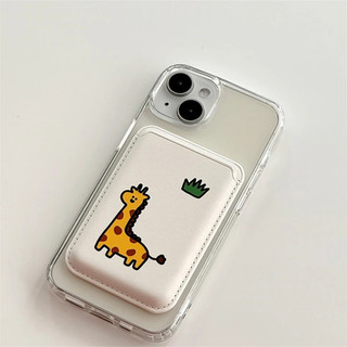 Ins Hàn Quốc Vỏ Trong Suốt Động Vật Dễ Thương Vườn Thú Cho Iphone 8Plus 12mini 13mini 16promax Xs XR XSMAX 11pro Max 16pro 12 13 14 15 Pro Max Ốp điện thoại Mềm 14promax Trường Hợp