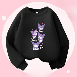 Trẻ mới biết đi Kawaii Áo Sơ Mi Thường Ngày Kuromi Hoạt Hình Unisex Trẻ Em Áo Khoác Cho Bé Gái