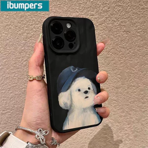 ibumpers Ốp lưng Iphone Cute Hài Hước Couple Chó Hoạ Tiết Ốp Điện Thoại Mỏng Silicone Mềm Chống Sốc Chống Bẩn Cho Iphone 15 14 12 13 11 Pro Max IP 7 8 Plus Iphon X XS XR
