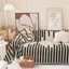 Khăn choàng sofa ROLY, Chăn đi văng thân thiện với da in hai mặt, Vỏ bọc ghế sofa vải Chenille tự nhiên chống trượt