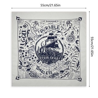 Calico Nữ Lễ Hội Âm Nhạc Headwrap Tiệc Khiêu Vũ Trang Phục Khăn Trùm Đầu In Bandanas