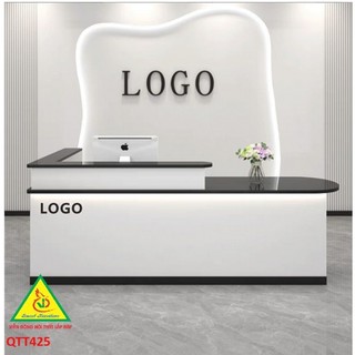 Quầy tính tiền, tiếp tân, thu ngân, lễ tân QTT425 - VĐ Smart Furrniture NỘI THẤT LẮP RÁP VIENDONGADV