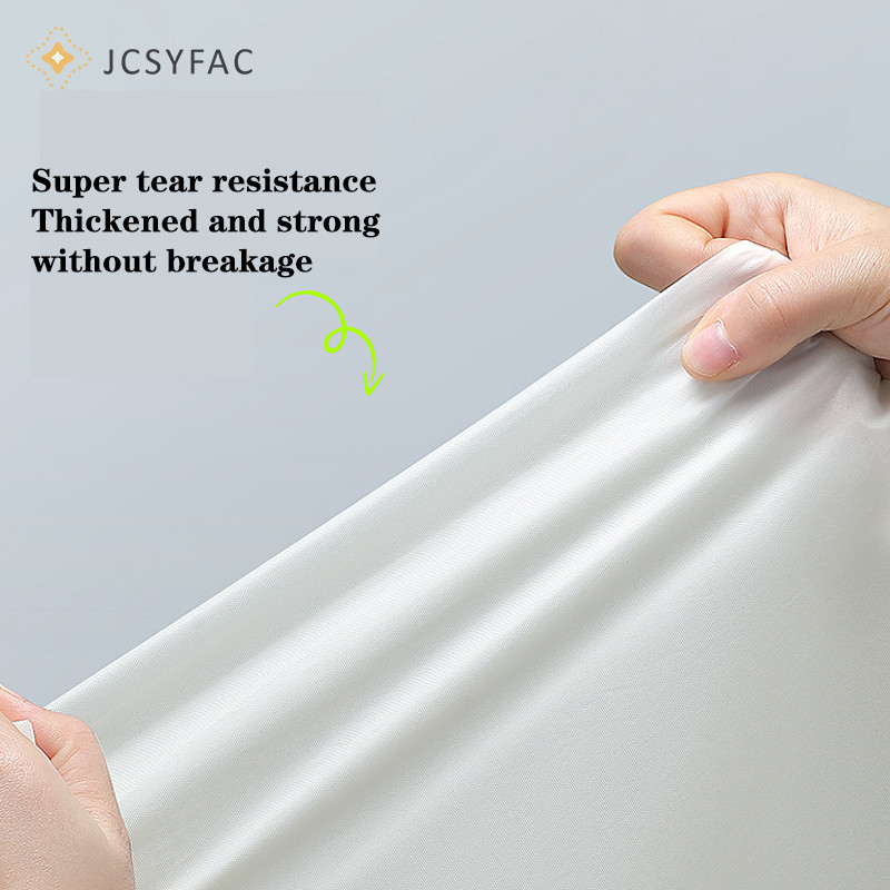 Jcsyfac Áo mưa có mũ trùm đầu dành cho người lớn Áo mưa dài một mảnh có thể tái sử dụng cho nam và nữ Áo mưa chống nước du lịch ngoài trời Áo mưa trong suốt mới