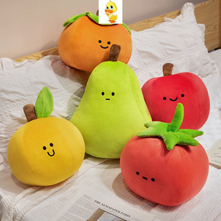 Plus Creative Fruit Series Đồ Chơi Sang Trọng Trái Cây Mini Táo Cam Cà Chua Hồng Lê Bàn Văn Phòng Trang Trí Phòng Ngủ Gối Và Đệm Trẻ Em Bé Gái Sinh Nhật Quà Tặng Giáng Sinh