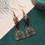 Hàng có sẵn hs Thiết kế ban đầu Bông tai Nepal Retro Phong cách Tây Tạng Phong cách dân tộc bện Tua dài Phong cách kỳ lạ Bông tai Niche Nữ