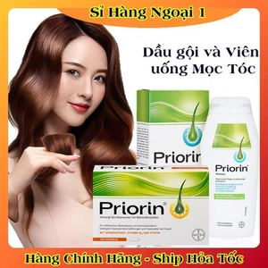 Dầu gội Priorin chống rụng tóc - kích thích mọc tóc dày và dài - Nội địa Đức Đủ Bill